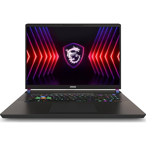 Laptop Gaming MSI Vector 17 HXA17VHG, Display IPS 17 inch QHD+, 240Hz, Intel Core i9-14900HX 24-Core, 5.8GHz, 32 Gb RAM DDR5 5600MHz, SSD 1 Tb NVMe M.2, nVidia GeForce RTX 4080 12Gb, Wi-Fi 6, USB 3.2, USB-C, SDXC Slot, Cosmos Gray