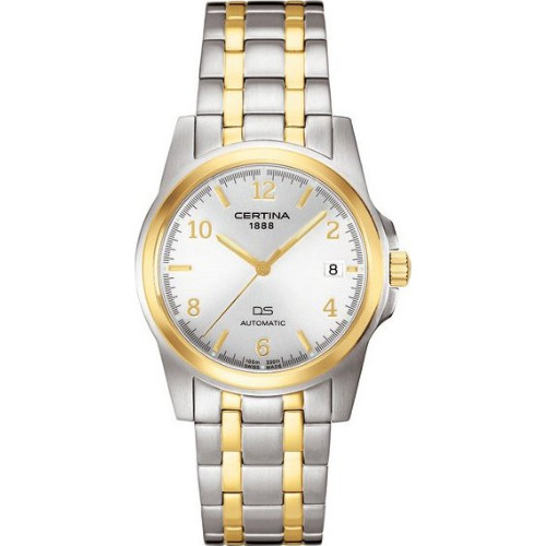 Ceas Barbatesc Certina C633.7195.44.16, 37mm, 10ATM, Curea si carcasa otel inoxidabil, Analog, Automatic