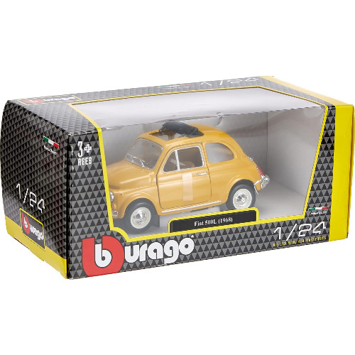 Macheta auto 1:24 Bburago Fiat 500L (1968)
