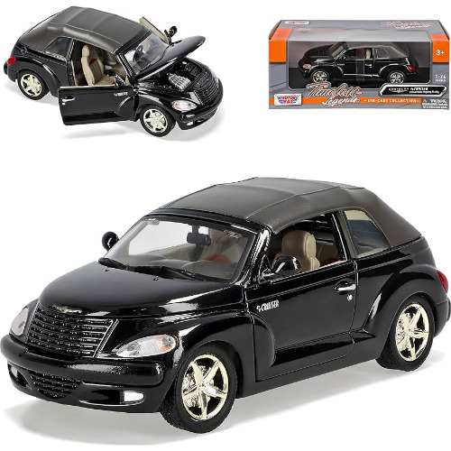 Macheta auto 1:24 Motor Max Timless Legends Chrysler PT Cruiser Convertible Styling Study Macheta auto 1:24 Motor Max Timless Legends Chrysler PT Cruiser Convertible Styling Study