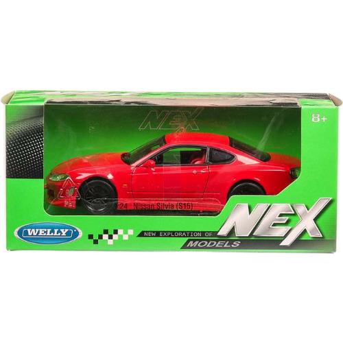 Macheta auto 1:24 Welly NEX Models Nissan Silvia (S15)
