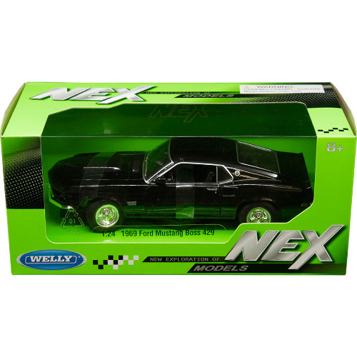 Macheta auto 1:24 Welly NEX Models 1969 Ford Mustang Boss 429