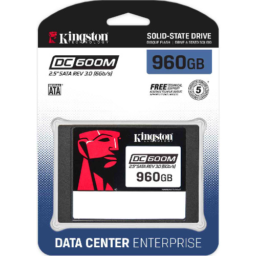 Solid State Drive (SSD) Kingston SEDC600M, 960Gb (1Tb), 2.5 inch, SATA III