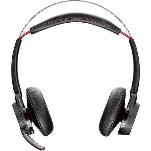 Casti Wireless Poly Voyager Focus UC B825, Fara Stand de Incarcare, Bluetooth 4.1, Stereo, USB Micro-B, Negru
