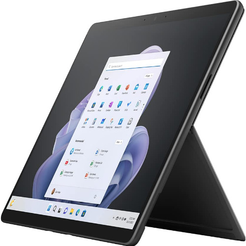 Laptop 2-in-1 Microsoft Surface Pro 9, 13 inch 2.8K, Intel Core i5-1245U, 10-Core 4.4 GHz, 8 Gb RAM LPDDR5 5200 MHz, SSD 256 Gb M.2, Intel Iris Xe Graphics, Surface Connect, 2x Thunderbolt, W-Fi 6, Bluetooth, Windows 11, Graphite