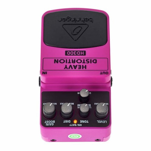 Pedala Efecte Behringer HD300 Heavy Distortion, Boost, Distortion, Jack 6.3 mm
