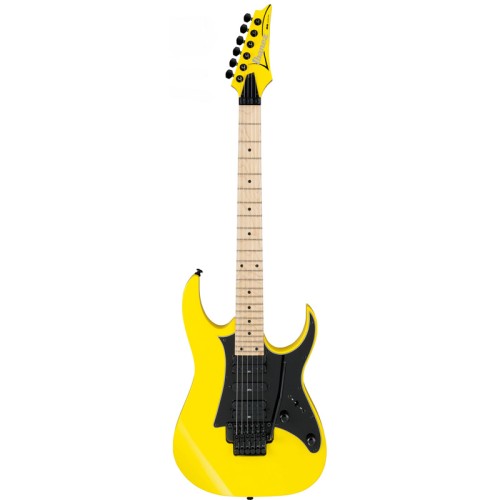 Chitara Electrica Ibanez RG350MZ, Lemn De Tei, Edge Zero II Tremolo w/ ZPS3Fe Stabilizer,  Gat Wizard III, Master Volume / Master Tone / 5-way Lever Pickup Selector, Yellow

