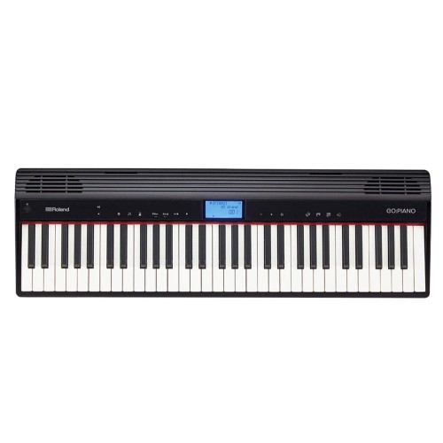 Claviatura Roland GO:PIANO GO-61P, 61 Clape, Bluetooth audio/MIDI, 2 Difuzoare Incorporate, USB, Jack 3.5 mm
