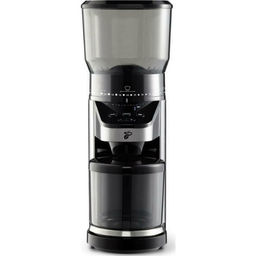 Rasnita electrica de macinat cafea Tchibo, 160W, Recipient boabe 400g, Recipient colectare 100g, 26 setari macinare, Inox Rasnita electrica de macinat cafea Tchibo, 160W, Recipient boabe 400g, Recipient colectare 100g, 26 setari macinare, Inox
