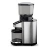 Rasnita electrica de macinat cafea Tchibo, 160W, Recipient boabe 400g, Recipient colectare 100g, 26 setari macinare, Inox