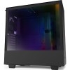 Sistem Desktop Gaming NZXT H510i, Procesor Ryzen 5 3600 6-Core, 4.2GHz, 16 Gb RAM DDR4, SSD Samsung 500 Gb, SSD Kingston 120 Gb, AMD Radeon RX 580 8 Gb, USB, HDMI, DisplayPort, Ethernet
