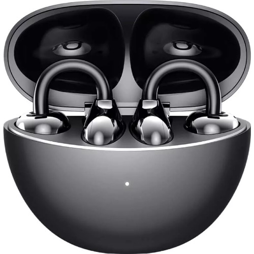 Casti Wireless Honor Choice Clip, Bluetooth 5.3, IP54, USB C, Microfon Dual, Negru
