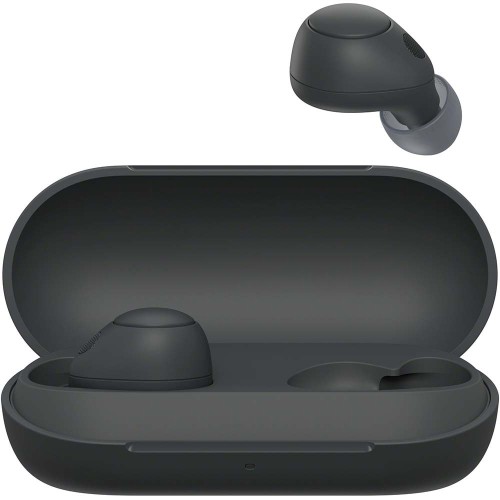 Casti Audio In Ear SONY WF-C700N, True Wireless, Noise Cancelling, Bluetooth, Microfon, Conexiune multipunct, Fast Pair, IPX4, Autonomie baterie 15 ore, Negru (Produs NOU!)

