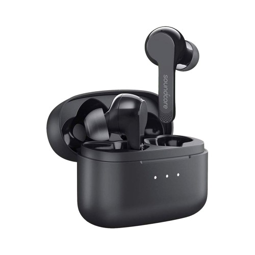 Casti Audio In Ear SoundCore by Anker Liberty Air 2, Bluetooth, Microfon, Control Tactil, Black
