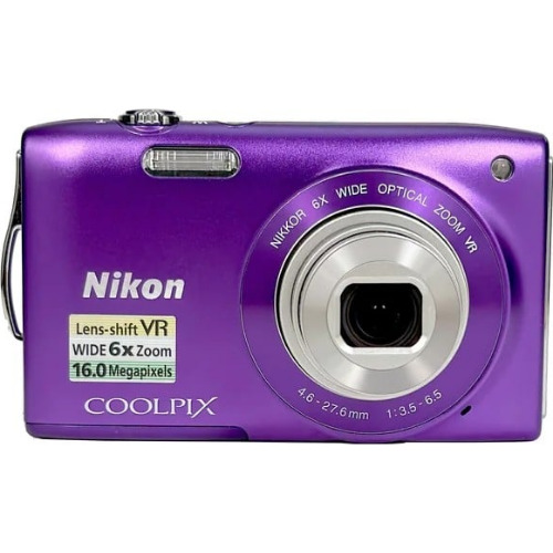 Aparat Foto FujiFilm CoolPix S3300, 16 Mp, Zoom Optic 6x, Compact, Purple
