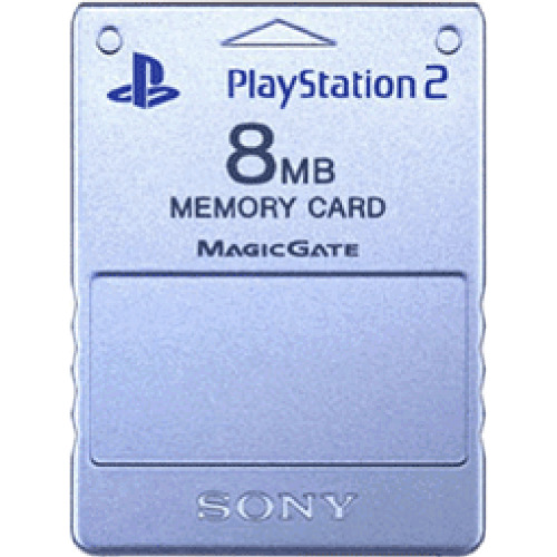 Card de memorie 8 Mb Consola SONY PlayStation 2, Gri
