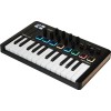 Controller MIDI Arturia MiniLab 3, Ecran LED, 25 clape sensibile la viteza, 2 benzi tactile , 8 pad-uri, USB-C, Negru