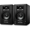 Set 2x Monitor de studio M-Audio BX3, Bi-amplificat, 2 canale, Woofer 3.5 inch, 120W, Negru