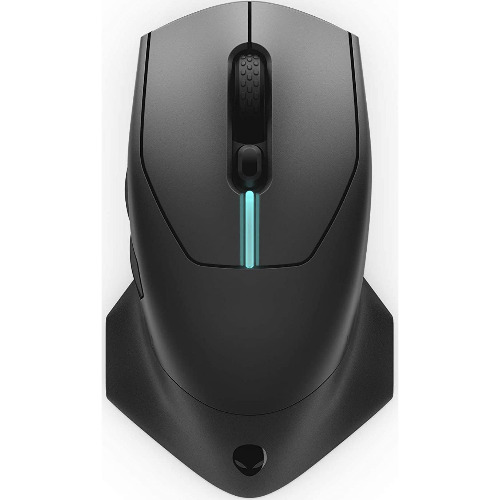 Mouse Gaming Wireless Dell Alienware AW310M, RGB LED, 12000 DPI, Negru
