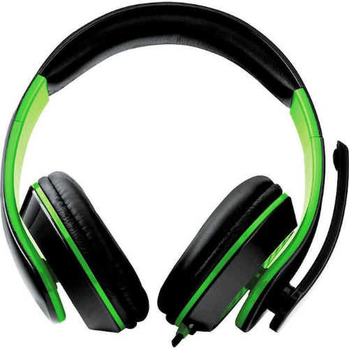 Casti Gaming HP Pavilion 400, Jack 3.5mm, Cablu 2.3 m, Nergu-Verde
