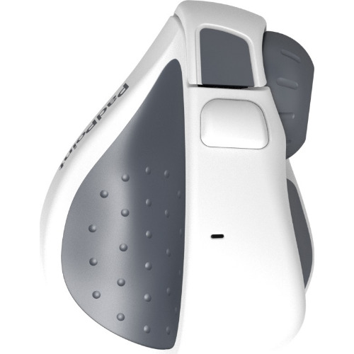 Mouse Ergonomic Mini SWIFTPOINT PadPoint, Mac, iPad, Bluetooth 4.0, 1800 DPi, Alb-Gri
