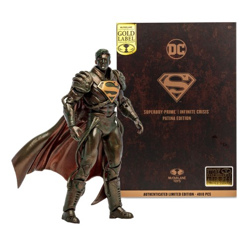 Figurina De Colectie McFarlane Toys DC Multiverse Superboy Prime Patina Edition
