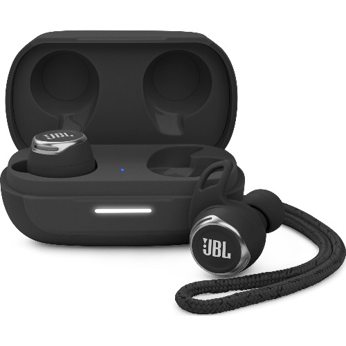 Casti sport audio in-ear JBL Reflect Flow Pro, True Wireless, Noise Cancelling, Bluetooth, IP68, Dual Connect, Negru