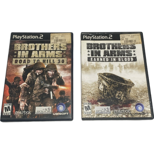 Brothers in Arms Earned in Blood + Road To Hill 30 Doublepack - Joc PS2
