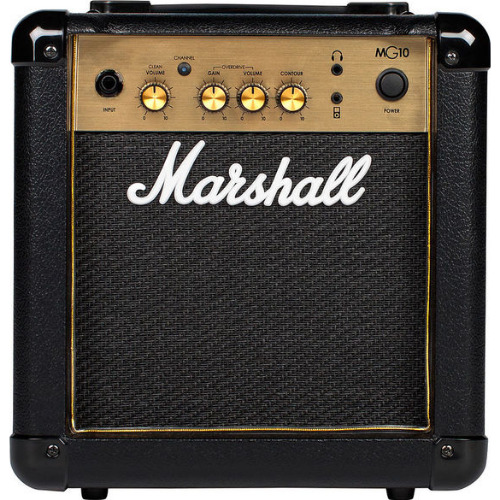Amplificator combo chitara Marshall MG10CD, 10W RMS, Difuzor 6.5 Inch, Doua canale, Black
