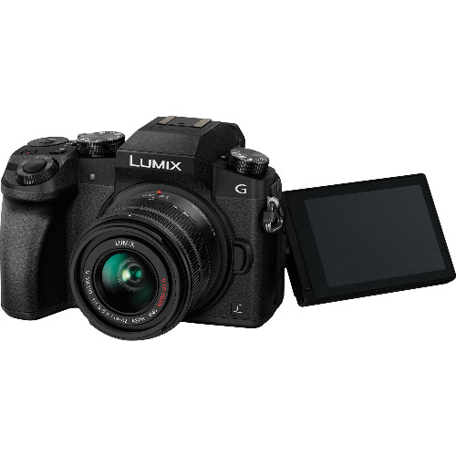 Aparat Foto Mirrorless Panasonic Lumix  DMC-G7K, 16MP, Wi-Fi, NFC,+ Obiectiv 14-42mm, F3.5-5.6, Negru
