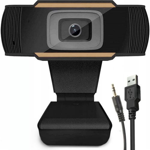 Camera Web A+ CW24, Rezolutie 720p, Microfon, USB 2.0, Negru