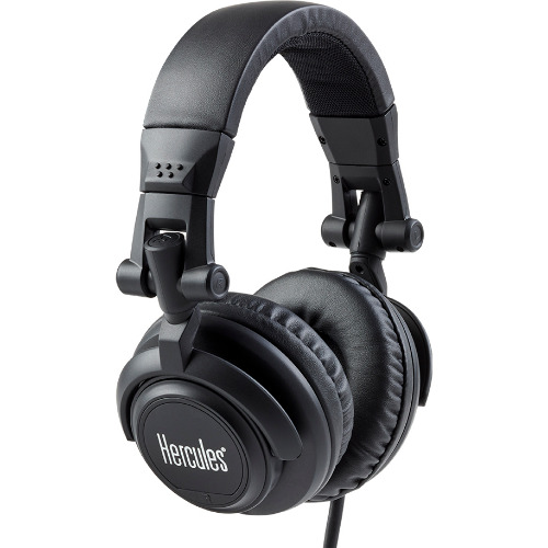 Casti audio Over-the-ear cu fir DJ-Kopfhorer Hercules DJ-M40.2, 20 - 20000 Hz, Jack 3.5 mm, Negru