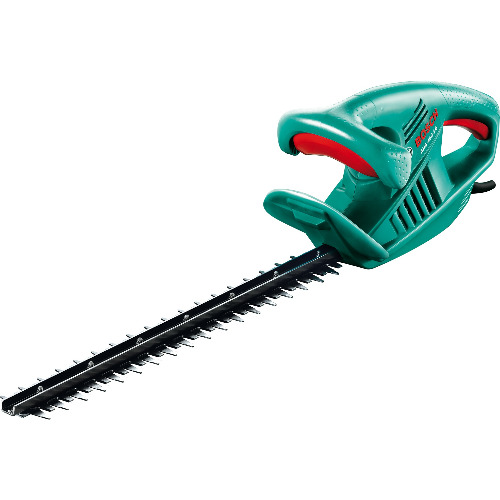 Foarfeca electrica pentru tuns gard viu Bosch AHS 450-16, 420W, 3400 RPM, Lungime lama 45cm, 2.6Kg, Verde