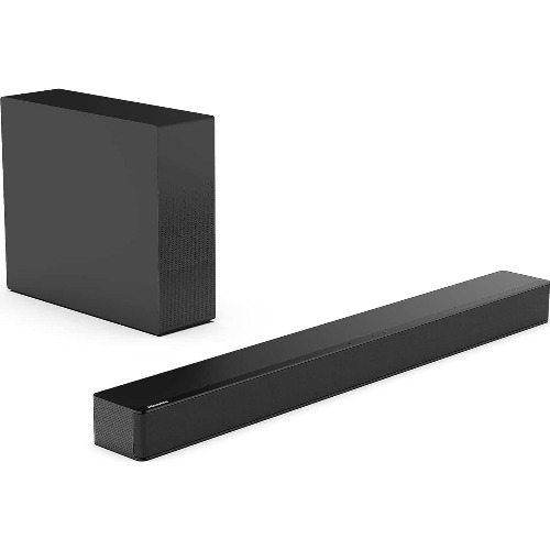 Soundbar HISENSE HS2100, 2.1, 240W, Bluetooth, Subwoofer Wireless, Dolby, negru
