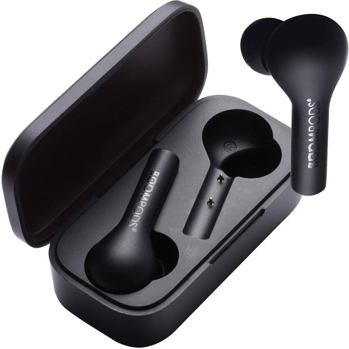 Casti Audio In Ear BoomPods Bassline Compact, True Wireless, Bluetooth, Control Tactil, Android/iOS, Negru (Produs NOU!)
