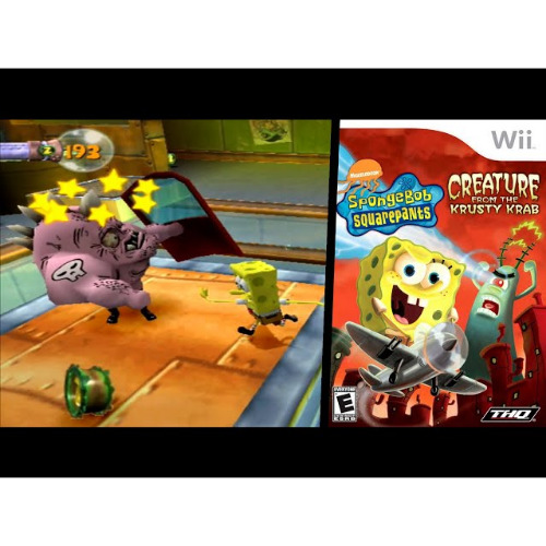 Spongebob Squarepants Creature from the Krusty Krab - Joc Nintendo WII Spongebob Squarepants Creature from the Krusty Krab - Joc Nintendo WII