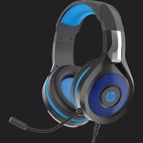 Casti Audio Stereo HP DHE-8010, Microfon, Negru
