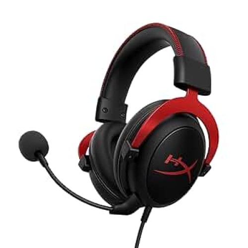 Casti Gaming Kingston HyperX Cloud II, Microfon, Multi-platforma, Red
