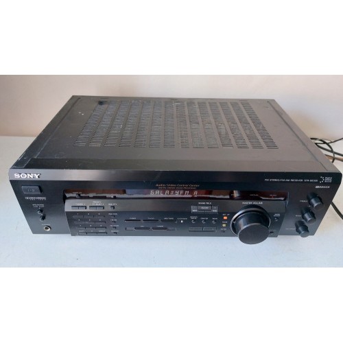 Amplificator Stereo 5.1 SONY STR-DE335, 100W, 4-16 Ohm, Fara Telecomanda, Negru
