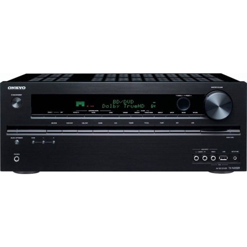 AV Receiver 5.1 Onkyo TX-NR509, 130W, 6 Ohm, Telecomanda, Negru
