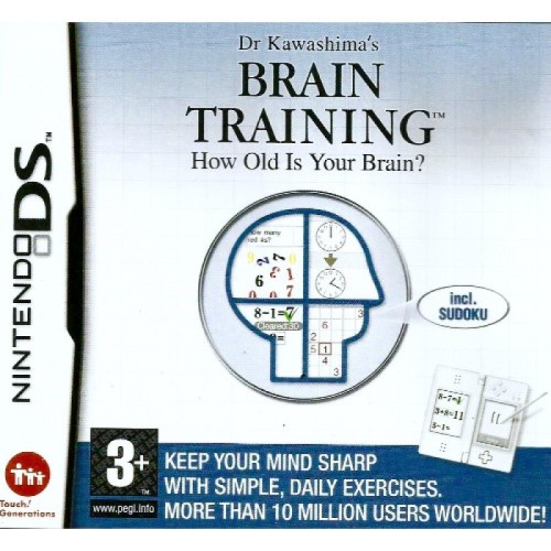 Dr Kawashima's Brain Training - How Old Is Your Brain - Joc Nintendo DS
