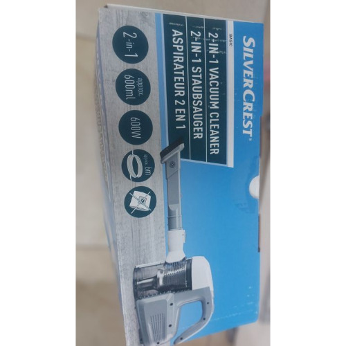 Aspirator vertical 2in1 cu fir 6m SilverCrest Basic, 600W, gri
 Aspirator vertical 2in1 cu fir 6m SilverCrest Basic, 600W, gri