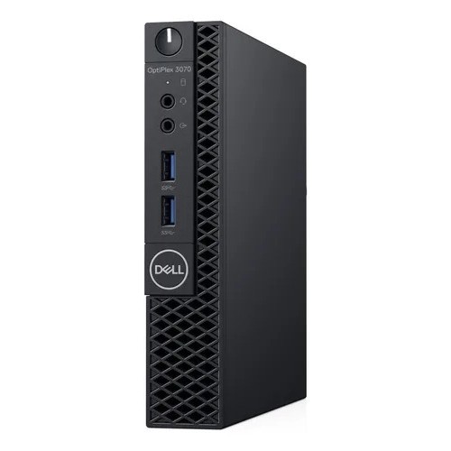 Mini PC Dell Optiplex 3070 Micro, Intel Core i5 9500T, 16 Gb RAM DDR4, SSD 480 Gb, Intel UHD Graphics 630, 1 x Rj-45, 4 x USB 3.1, 2 x USB 2.0, 1 x DisplayPort, 1 x HDMI, 2 x Audio, Negru
