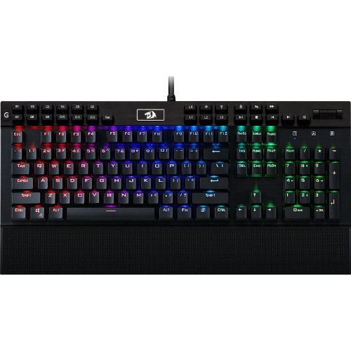 Tastatura gaming cu fir Redragon K550 RGB Yama, USB, Negru