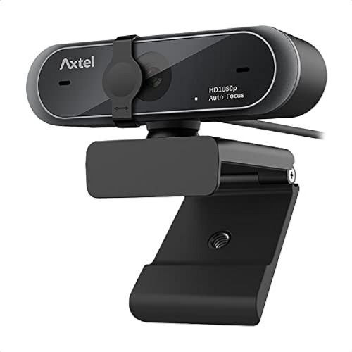 Camera Web Axtel AX-FHD, Rezolutie FHD 1080p, Autofocus, White Balance, Privacy Shutter, USB, Negru