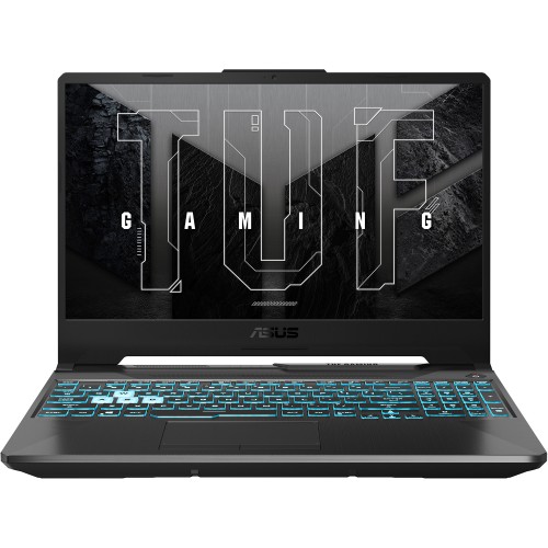 Laptop Gaming Asus TUF F15 FX506H, 15.6" FHD IPS, 144 Hz, i5 11400H, 8 Gb DDR4, SSD 512 Gb, nVidia RTX 3050 4 Gb, Wi-Fi 6, Ethernet, HDMI, Jack 3.5mm, Negru
