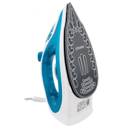 Fier De Calcat SwitchON IS-B301, Clacare Uscata, Calcare cu Aburi, Pulverizare, Autocuratare, 2400W, Alb/Albastru
 Fier De Calcat SwitchON IS-B301, Clacare Uscata, Calcare cu Aburi, Pulverizare, Autocuratare, 2400W, Alb/Albastru