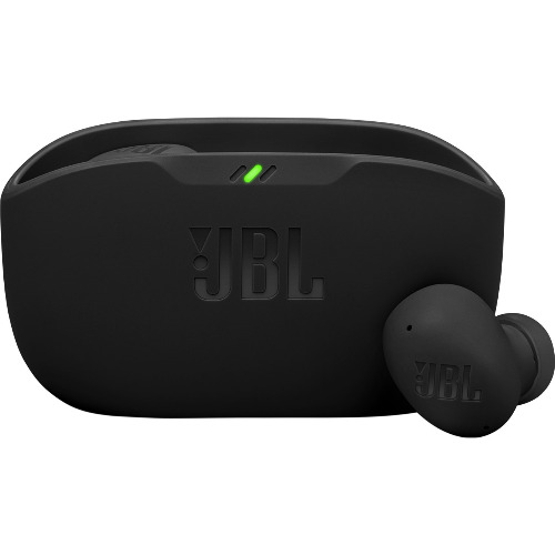 Casti audio in-ear JBL Wave Buds 2, True Wireless, Bluetooth, ANC, IP54, Autonomie 40 ore, Negru