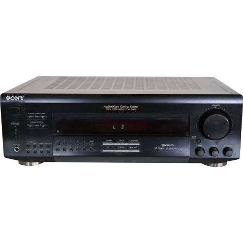 Receiver Audio Sony STR‑DE215, 2×60 W, 4 Ohm, FM/AM‑RDS, Bass Boost, Black

