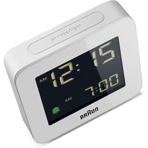 Ceas de Birou cu Radio Control si Alarma Braun BC09W-DCF, Alb, 24 Luni Garantie (Produs NOU!)
